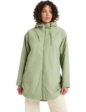 Trenca para lluvia de mujer Rain Road Polar Zip - Roxy - FashionsVida