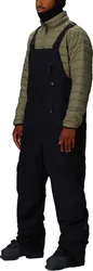 Salopette de ski imper-respirante - M 20K Hot Lap Shell Bib Black - Taille M - Noir