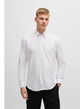 Para hombre. 50519707 Camisa Rickert (S), Casual, Algodón, Clásico, Manga larga
