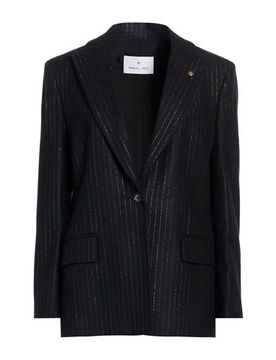 Americana Mujer Negro 36,38,40 Mujer