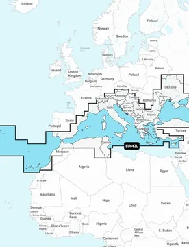 Mediterranean+black Sea Navionics Vision+™ Marine Charts One Size unisex - Garmin - FashionsVida