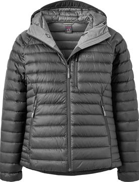 Warme Stepp-Und Daunenjacke – Damen / Frau – Microlight Alpine Jacket W Microlight Alpine Jacket W Black Graphene für Damen