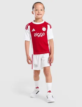 AFC Ajax 2026/27 Home Kit Children, Rot - unisex - Size: 3-4Y - Adidas - FashionsVida