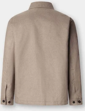 Sobrecamisa de hombre de espiga - Hackett - FashionsVida