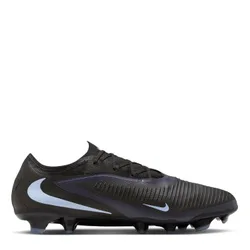 Mens 6 Low Pro Adults Firm Ground Football Boots In Black/black - Size Uk 7