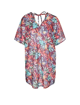 Tunica da donna rosso scuro 42 - Venice Beach - FashionsVida