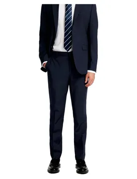 Pantaloni Eleganti Theo Flex Slim Fit Sky Captain 54