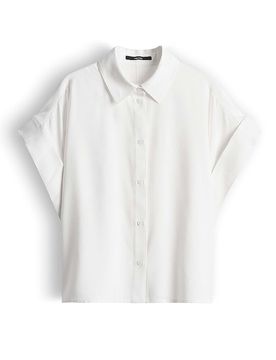 Blusa camisera ZELYA blanco 36