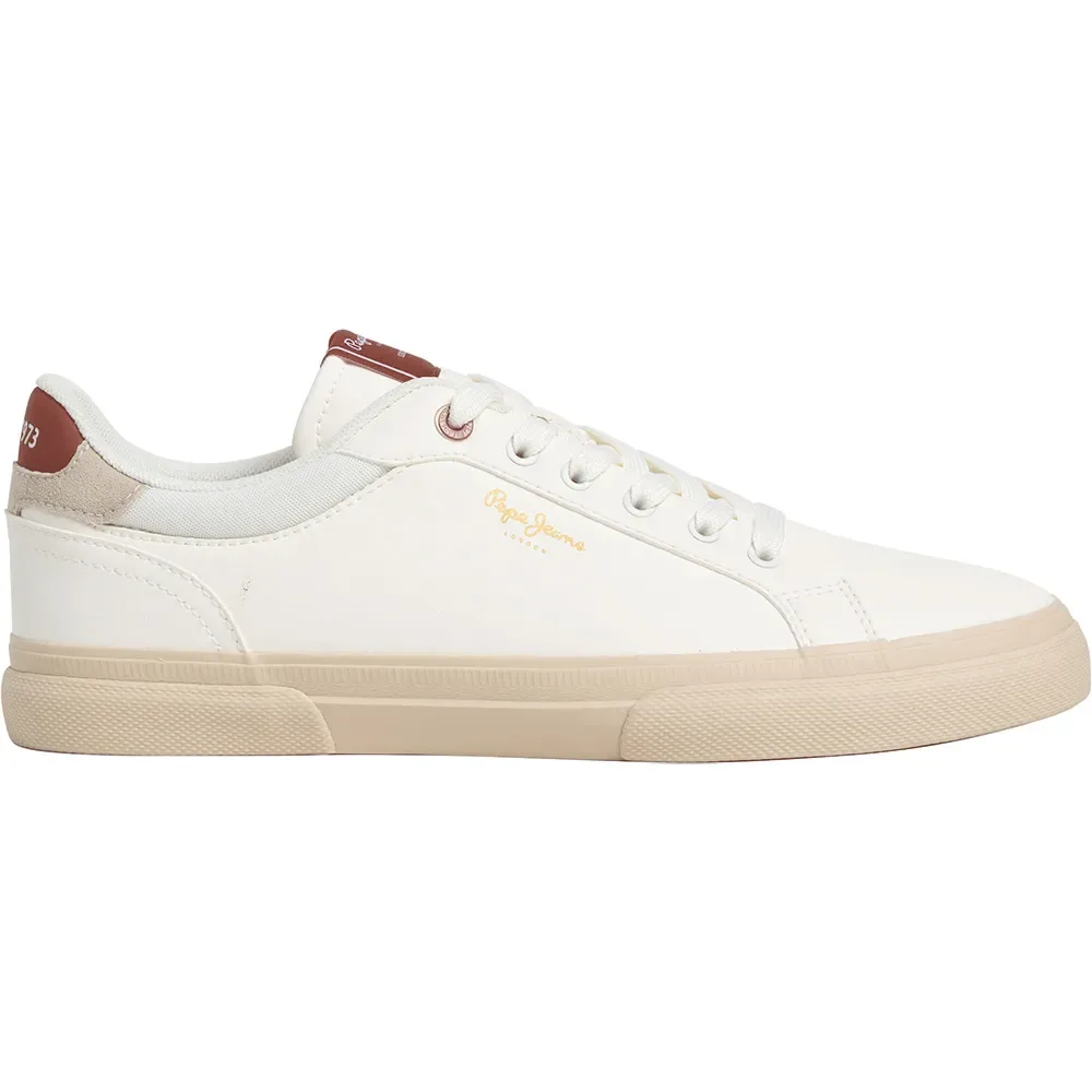 Sneaker Kenton Coast Ivory White EU 40 - Pepe jeans - FashionsVida