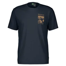 Maglietta A Maniche Corte Defined Dri Dark Blue 2XL