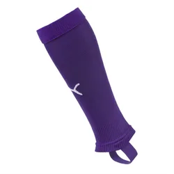 Unisex Accessories Team Liga Stirrup Socks Core Football Sock In Violet/white - Purple - Size Uk 6.5-8