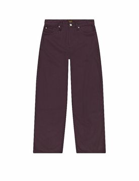 Jeans de pierna ancha STELLA rojo oscuro 27/L33
