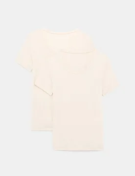 Pack Heatgen™ Thermal Short Sleeve Tops Light Cream female - M&S - FashionsVida