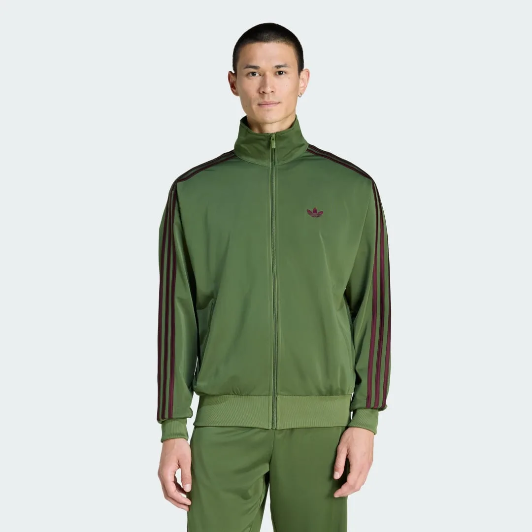 Giacca da allenamento Firebird 2XL Focus Olive / Maroon - Adidas - FashionsVida