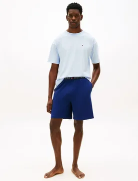Original Cotton Rich Jersey Pyjama Set Blue Mix male - Tommy hilfiger - FashionsVida