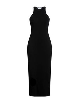 Midi-Kleid Damen Schwarz 32,34,36,38,40,42 Damen