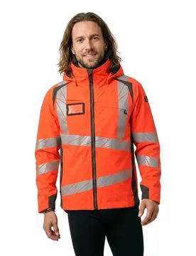 Veste Accelerate Safe 19001 Outer Lining Hi-Vis Red / Dark Anthracite XL - MASCOT - FashionsVida