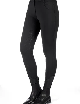 Damen Heizreithose COMFORT STYLE Silikon-Vollbesatz schwarz 44 - HKM - FashionsVida