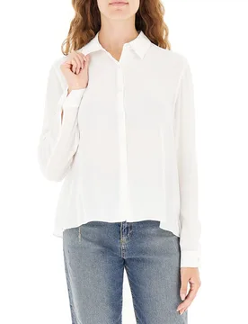 KOCCA Camicia in viscosa BIANCO L - Kocca - FashionsVida