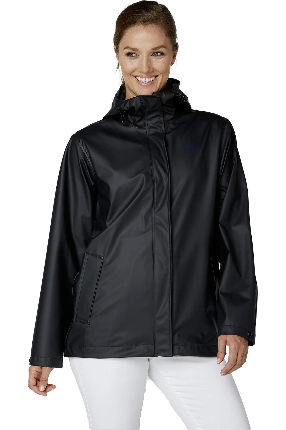 Moss chaqueta impermeable mujer Negro (M) - Helly Hansen - FashionsVida