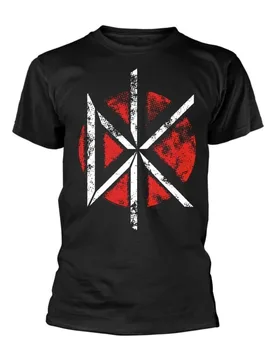 T-Shirt - Distressed DK Logo - S bis 3XL - für Männer - Größe XXL - schwarz - Lizenziertes Merchandise! - Männer - male - Dead Kennedys - FashionsVida
