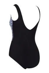 Opulence Front Crossover V Back One Piece Swimsuit - - Size: 8