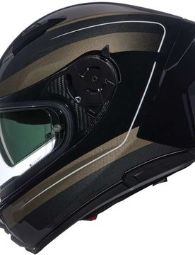 Casco Moto Integrale N60-6 ERMETICO 344 Nero Pietra Lu taglia XL