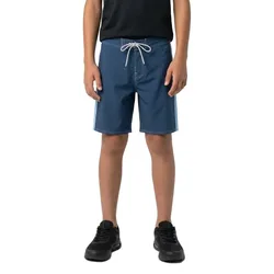 Short De Bain Channel Boardshort Navy 27 Garçon