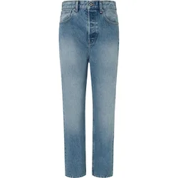 Jeans A Vita Alta Straight Fit Denim 29
