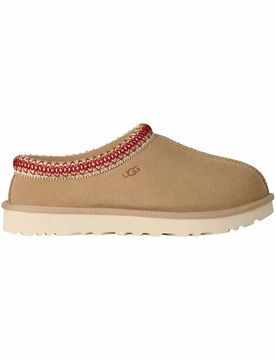 Hausschuhe für außen W Tasman II Sand Dark Cherry für Damen aus Leder Größe 41 Beige
