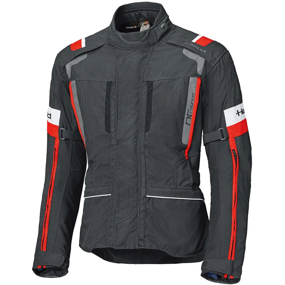 Giacca Moto 4-Touring II Nero Rosso taglia 5XL - Held - FashionsVida