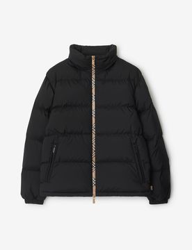 Two-Way Zip Packable Hood Coat with Side Zip Pockets and Drawstring Hem