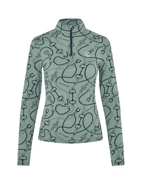 Damen Trainingsshirt KLLarissa, green agave M - Kingsland - FashionsVida