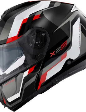 Casco Moto Modulare P/J X.26 CENTURY Nero Titanium Ross taglia M - GIVI - FashionsVida