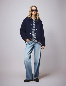 Cazadora de paño de mujer - Green Coast - FashionsVida