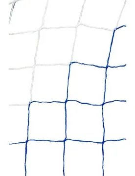 Filet De But 11-a-side Goal 4mm White / Blue One Size unisex