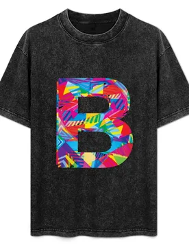 Fun Letter - B T-Shirt Soft Cotton Print T-Shirt - Aliexpress - FashionsVida