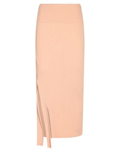 Midi-Rock Damen Lachs M,S Damen - Victoria - FashionsVida