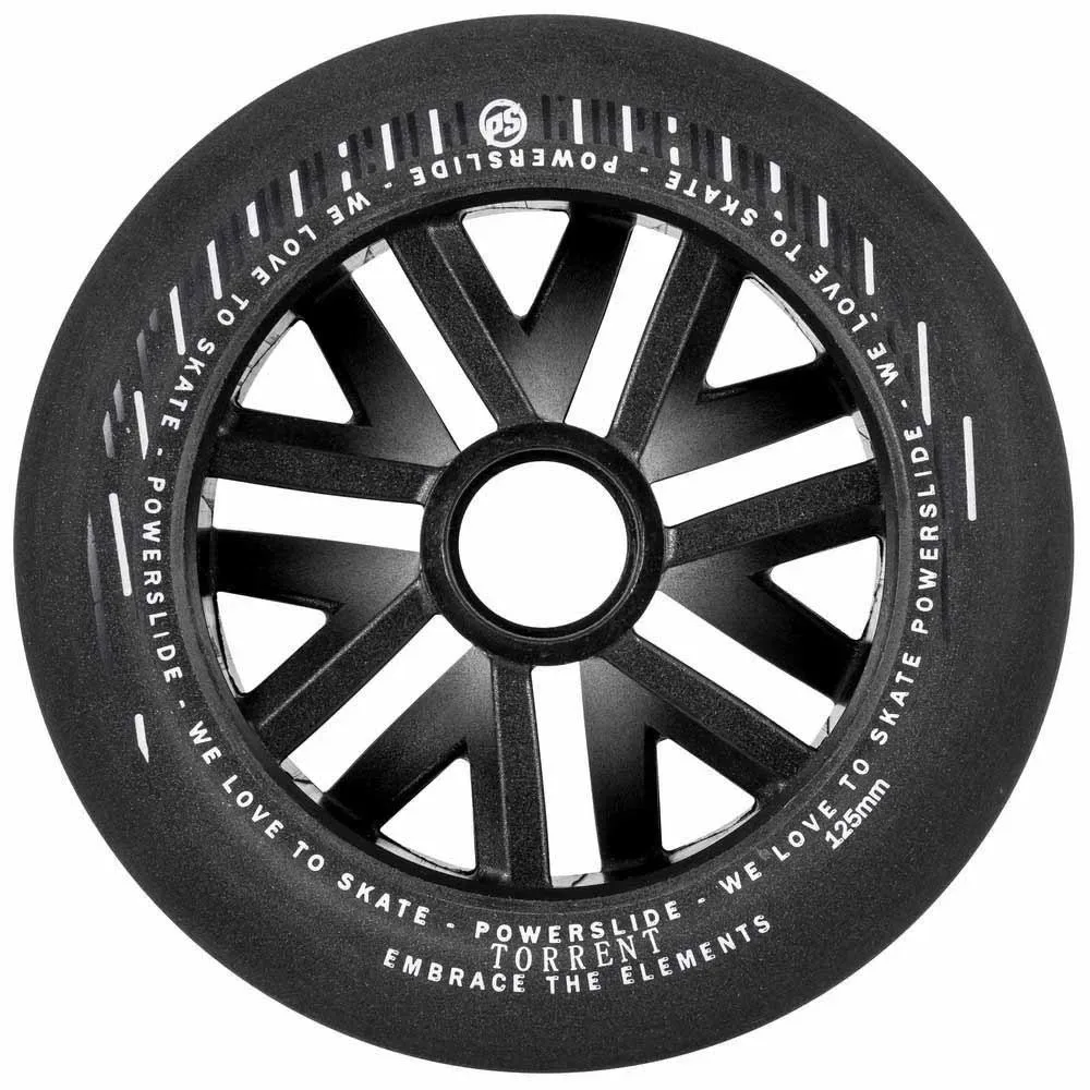 Roue Torrent Rain 6 Units Black 125 mm / 84A unisex - Powerslide - FashionsVida