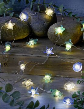 Solar-Lichterkette "Meerestiere"