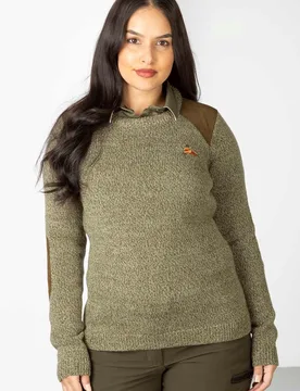Wykeham Womens Pheasant Shooting Jumper - - Size: 14 - Rydale - FashionsVida