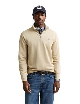 Sweat à Demi-zip 2008005 Reg Shield Oat Beige XL