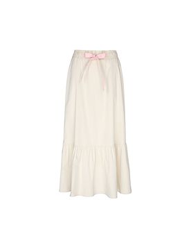 Midirock beige S damen
