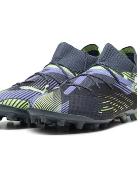 Chaussures De Football Future 7 Ultimate Mg Gray Skies / White / Fizzy Apple EU 42 - Puma - FashionsVida