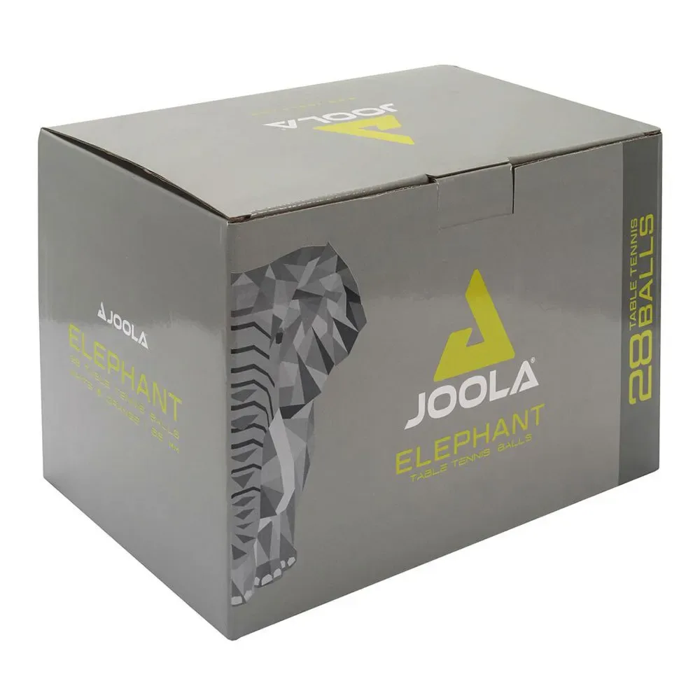 Elephant 55 Mm Table Tennis Balls White 28 Balls - JOOLA - FashionsVida
