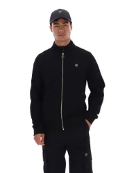 Black Davey Full Zip Track Top - XS