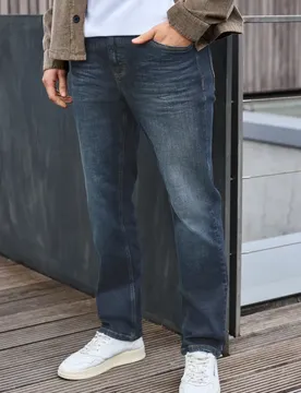 Street One Jeans im Regular Fit male Blau
