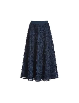 Swing Maxirock bleu marine 40 - Swing - FashionsVida