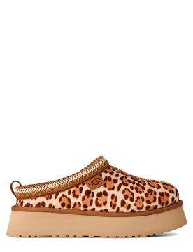 Cow Hair Platform Sandals with Rear Pull Tab & Sugarcane EVA Outsole