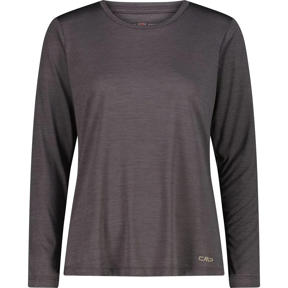 T-Shirt Damen Longsleeve, braun 42 - CMP - FashionsVida